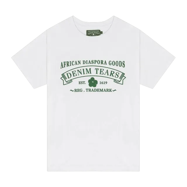 Denim Tears Adg T-Shirt White — Authentic at CLZTURE