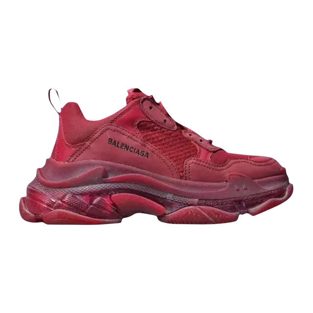 Balenciaga Triple S Red — Authentic Shoes & Footwear at CLZTURE