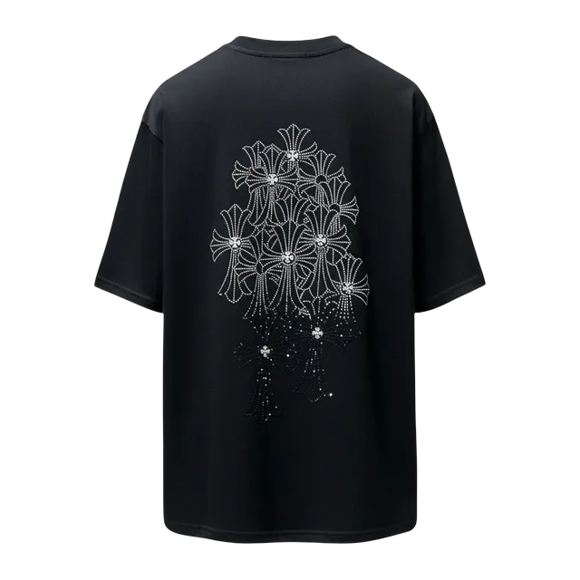 Chrome Hearts T-Shirt Cross Logo Black — Authentic Chrome Hearts in stock at CLZTURE