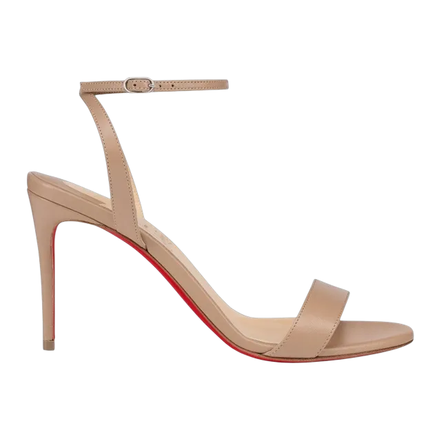 Christian Louboutin Loubigirl 85Mm Beige — Authentic Shoes & Footwear at CLZTURE