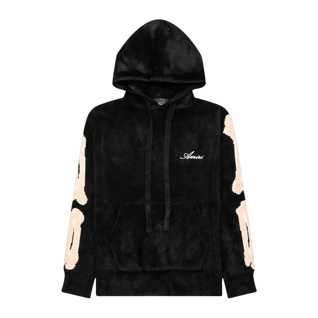 Amiri Bones Sleeves Hoodie Black — Authentic Hoodies & Sweats at CLZTURE