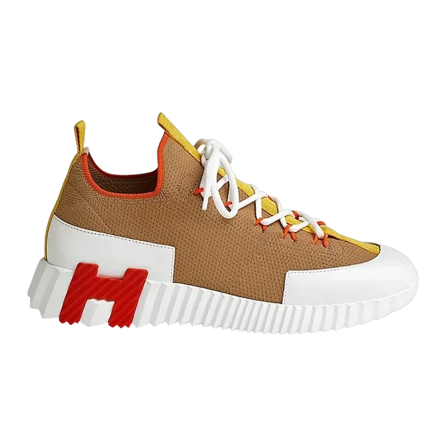 Hermès Sneakers Slip-On Lift Multi Brown — Authentic Hermès in stock at CLZTURE