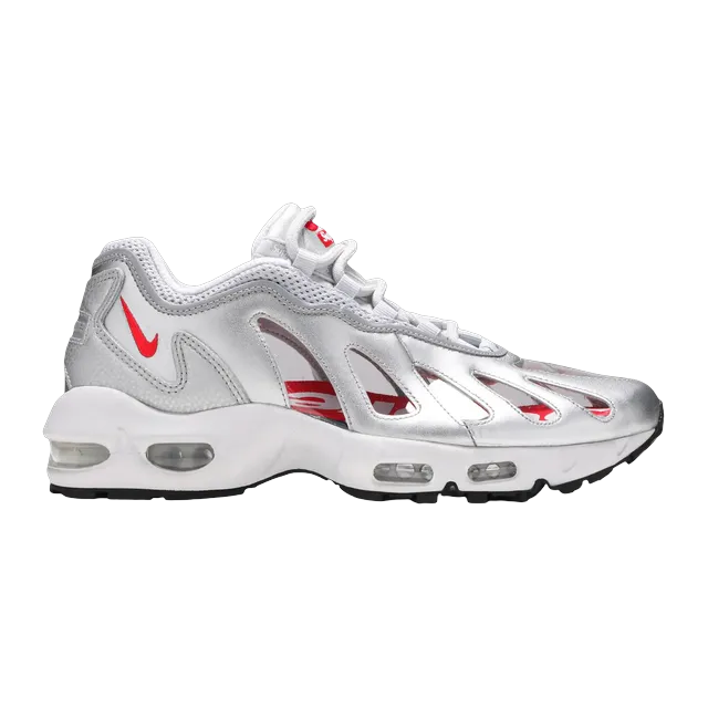 Supreme x Air Max 96 Metallic Silver — Authentic Shoes & Footwear at CLZTURE