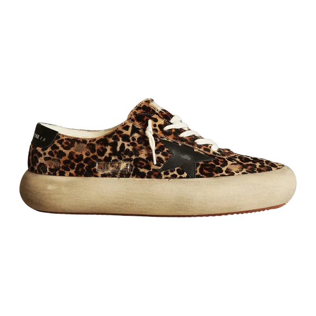 Golden Goose Sneakers Space-Star Brown — Authentic Shoes & Footwear at CLZTURE