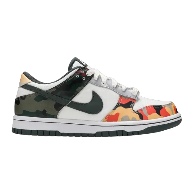 Dunk Low Se Gs Sail Multi-Camo — Authentic Nike in stock at CLZTURE