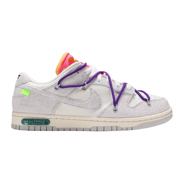 Off-White x Dunk Low Lot 15 of 50 — Authentic Nike in stock at CLZTURE