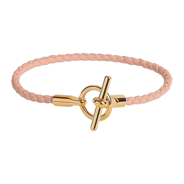 Hermès Bracelet Glénan h Pink — Authentic Jewelry at CLZTURE