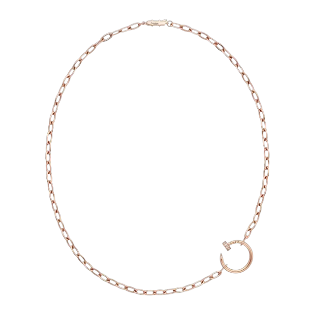 Cartier Necklace Juste Un Clou Diamants Gold — Authentic Jewelry at CLZTURE