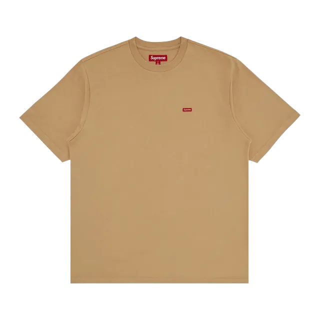 Supreme Small Box T-Shirt Dark Tan — Authentic Supreme in stock at CLZTURE