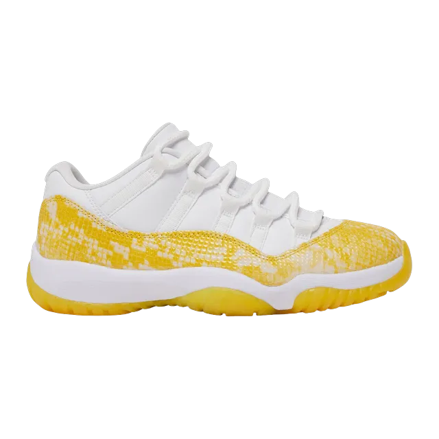 Jordan 11 Low Yellow Snakeskin — Authentic Shoes & Footwear at CLZTURE