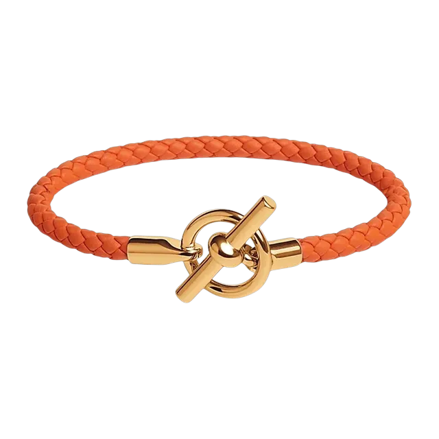 Hermès Bracelet Glénan h Orange — Authentic Jewelry at CLZTURE