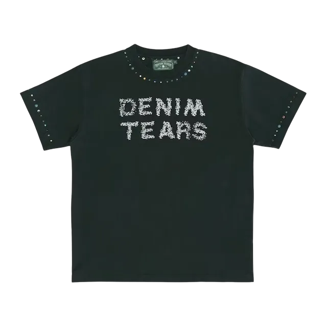 Denim Tears Rhinestone Wreath Black — Authentic Denim Tears in stock at CLZTURE