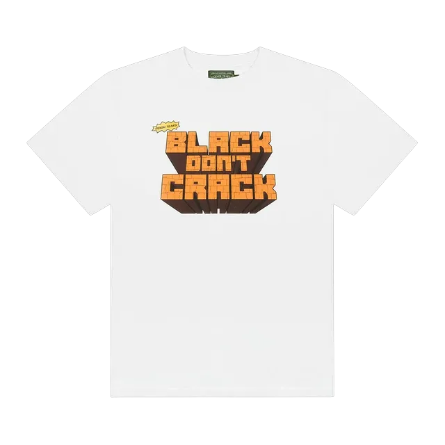 Denim Tears Black Don’T Crack T-Shirt White — Authentic Denim Tears in stock at CLZTURE