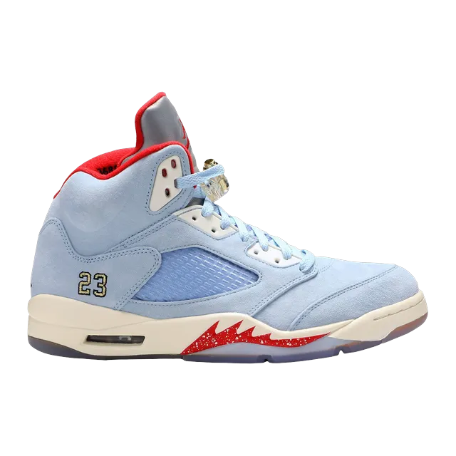 Trophy Room x Jordan 5 Retro Ice Blue — Authentic Shoes & Footwear at CLZTURE