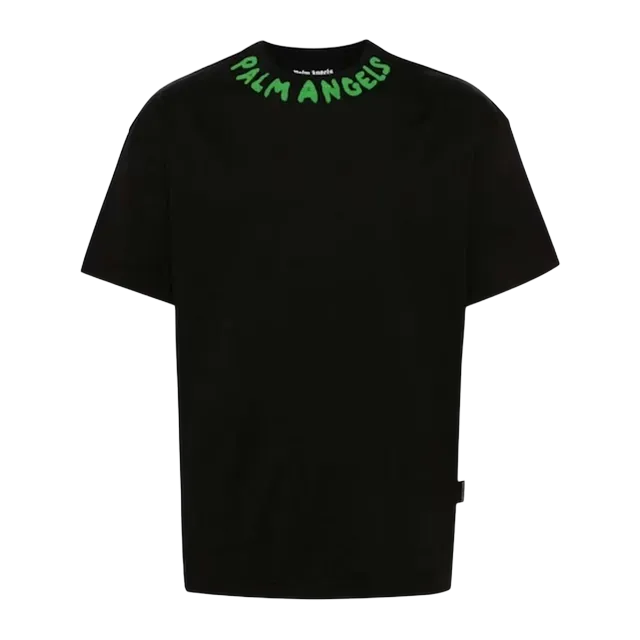 Palm Angels Palm Print Logo Black — Authentic Palm Angels in stock at CLZTURE