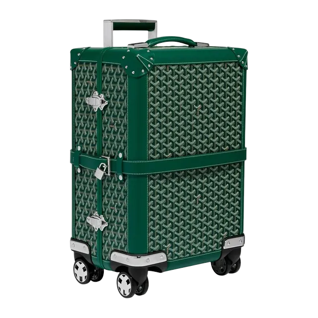Goyard Bourget Pm Trolley Case Green — Authentic Bags & Luggage at CLZTURE