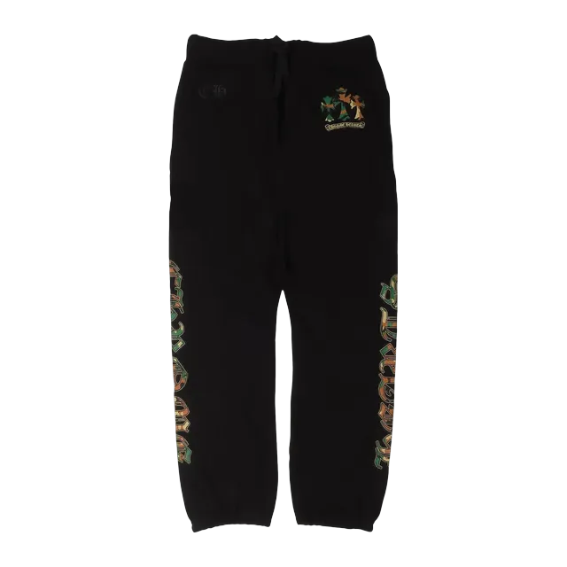 Chrome Hearts Camo Triple Cross Sweatpants Black — Authentic at CLZTURE