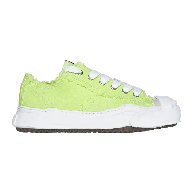 Mihara Yasuhiro Hank Canvas Low Green — Authentic Shoes & Footwear at CLZTURE