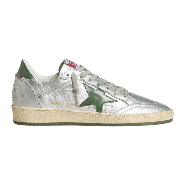 Golden Goose Sneakers Ball Star Silver — Authentic Shoes & Footwear at CLZTURE