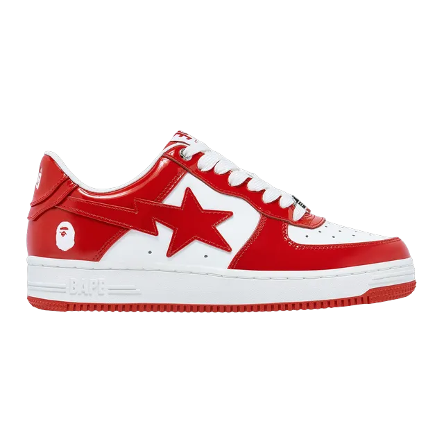 BAPE Bapesta #5 Red — Authentic Shoes & Footwear at CLZTURE