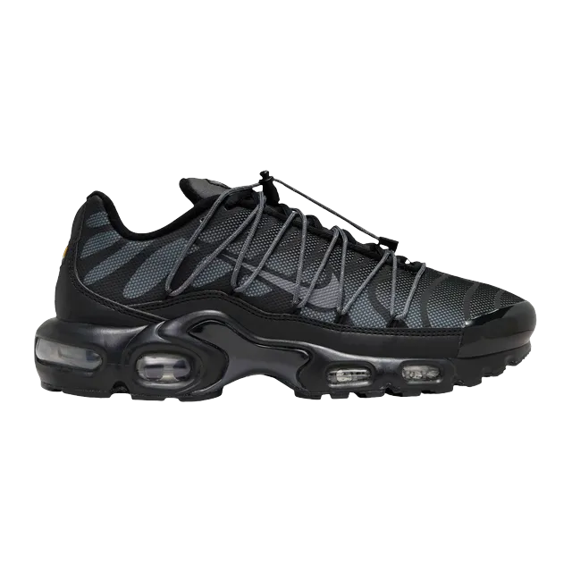 Air Max Plus Tn Utility Black Metallic Platinum — Authentic Shoes & Footwear at CLZTURE