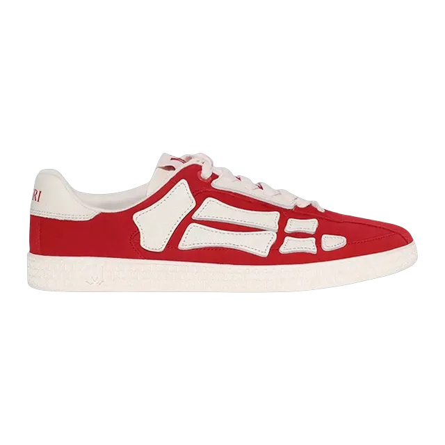Amiri Pacific Bones Red — Authentic Shoes & Footwear at CLZTURE