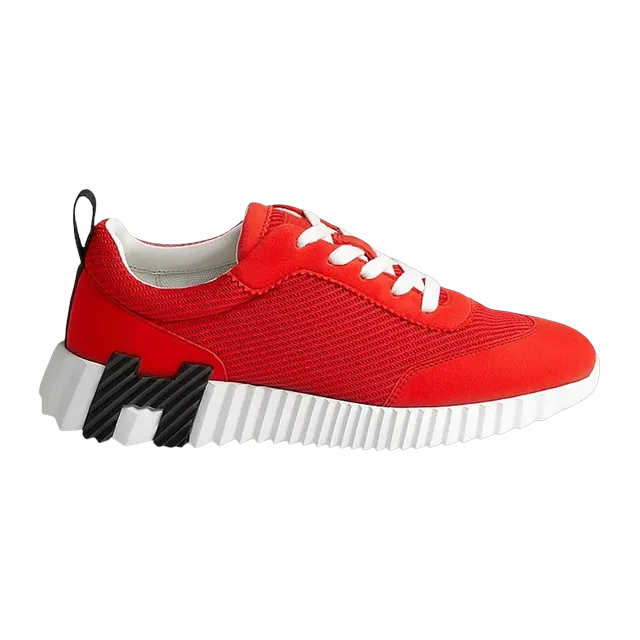 Hermès Sneakers Bouncing Red — Authentic at CLZTURE