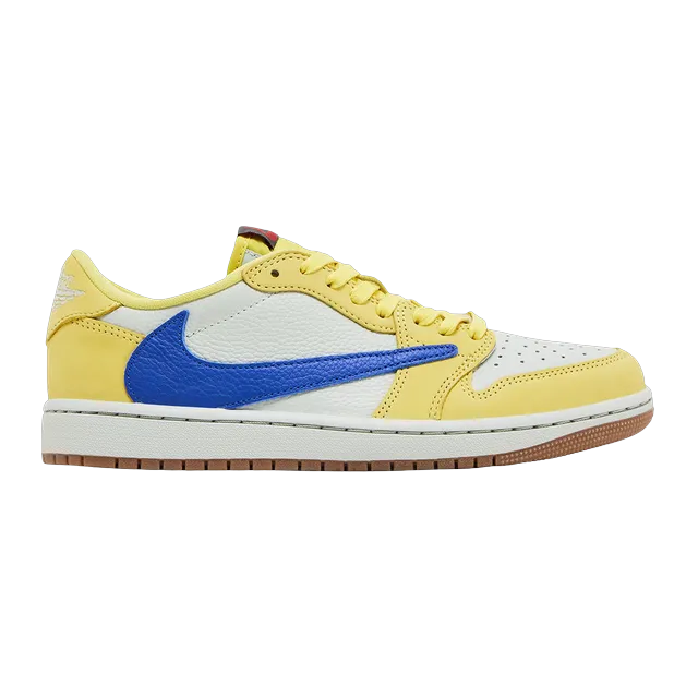 Travis Scott x Air Jordan 1 Low OG Canary — Authentic Jordan in stock at CLZTURE
