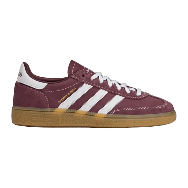 Adidas Handball Spezial Sporty & Rich Shadow Red — Authentic Adidas at CLZTURE