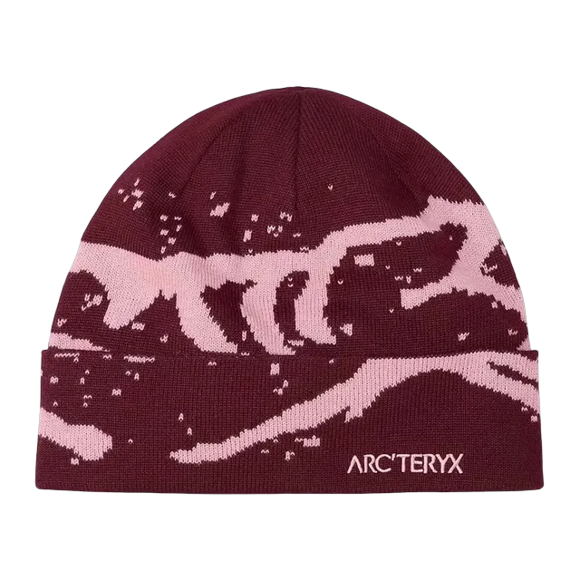 Arc'teryx Grotto Toque Red Pink — Authentic Arc'teryx in stock at CLZTURE