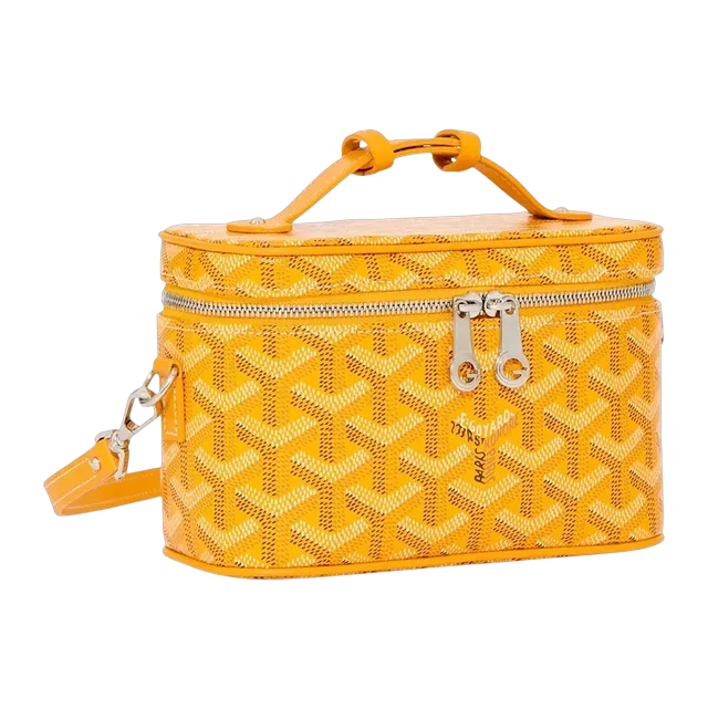 Goyard Vanity Muse Mini 16Cm Yellow — Authentic Goyard in stock at CLZTURE