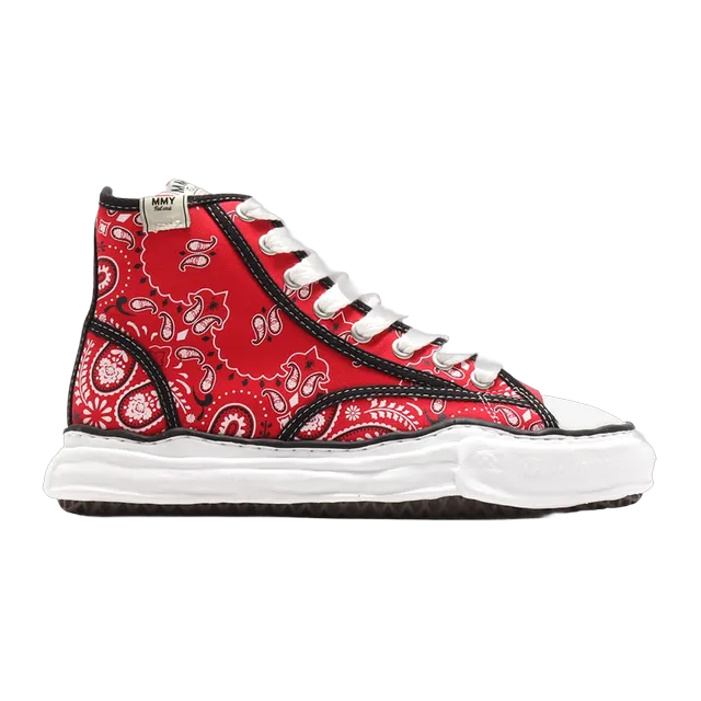 Mihara Yasuhiro Sneakers Peterson Haute Bandana Red — Authentic Shoes & Footwear at CLZTURE