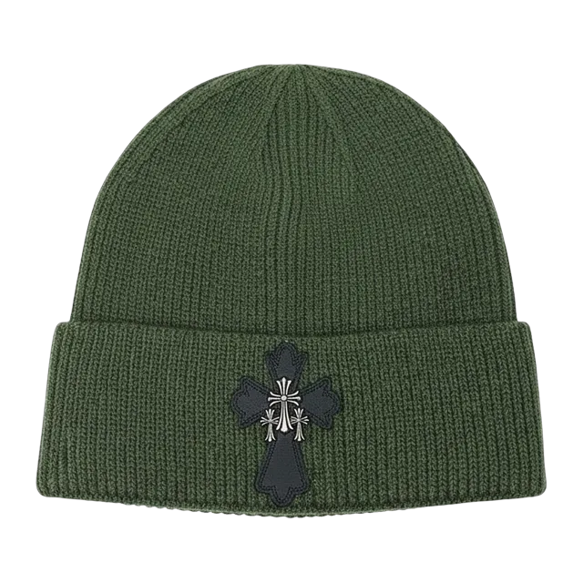Chrome Hearts Beanie Logo Green — Authentic Chrome Hearts in stock at CLZTURE