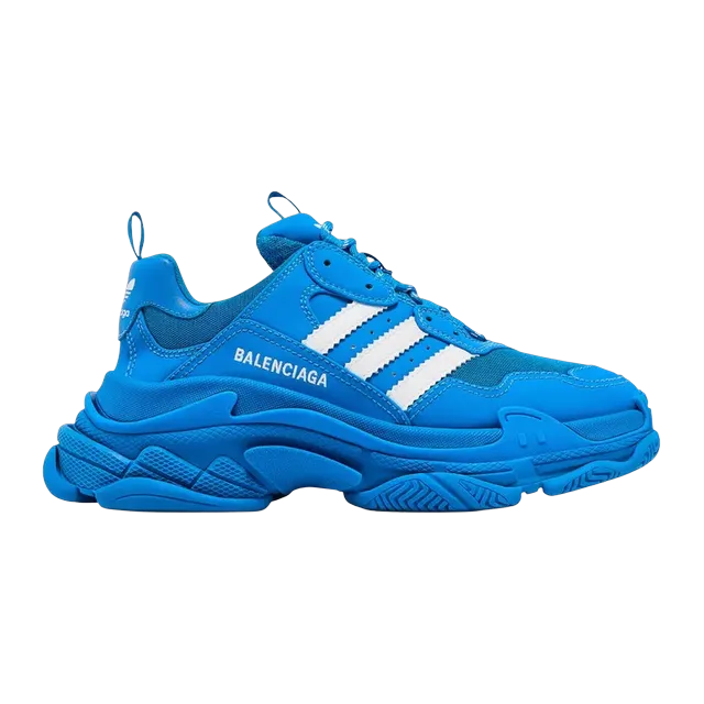 Adidas x Balenciaga Triple S Blue — Authentic Shoes & Footwear at CLZTURE