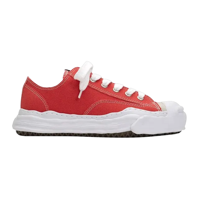 Mihara Yasuhiro Hank Og Sole Canvas Low Orange — Authentic Shoes & Footwear at CLZTURE
