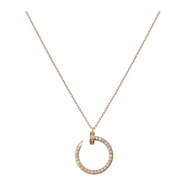 Cartier Pendentif Juste Un Clou Diamants Gold — Authentic Jewelry at CLZTURE