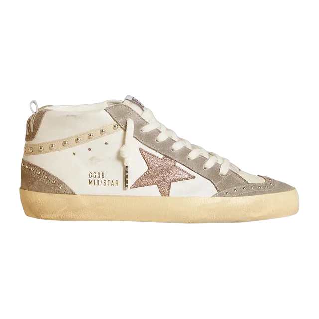 Golden Goose Sneakers Mid Star White — Authentic Golden Goose in stock at CLZTURE