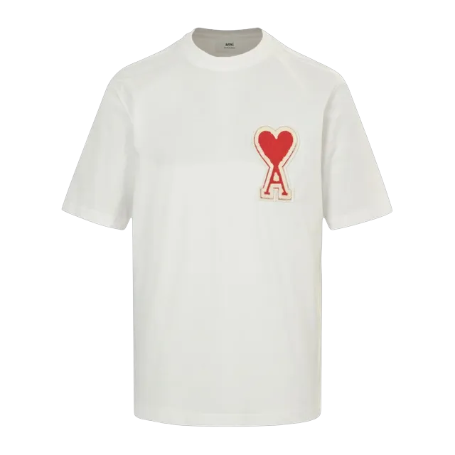 T-Shirt Ami De Coeur White — Authentic AMI in stock at CLZTURE