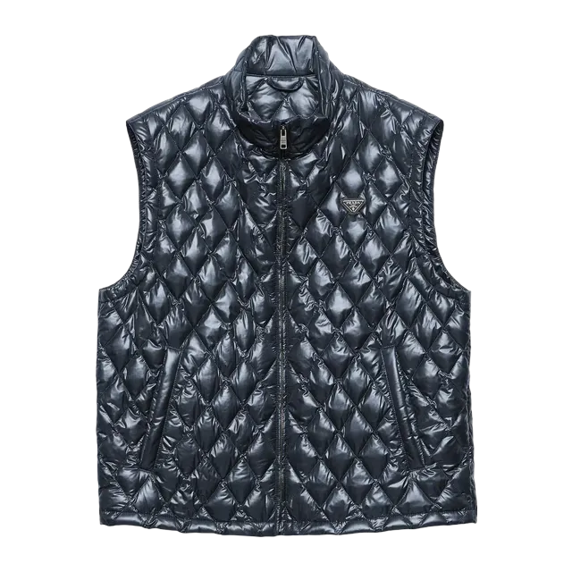 Prada Jacket Duvet Tissu Technique Black — Authentic Prada in stock at CLZTURE