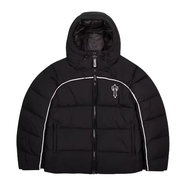 Trapstar Irongate Arch Pipping Puffer Black — Authentic Trapstar in stock at CLZTURE