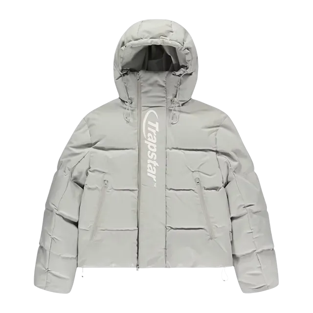 Trapstar Hyperdrive Technical Puffer Light Grey — Authentic Trapstar in stock at CLZTURE