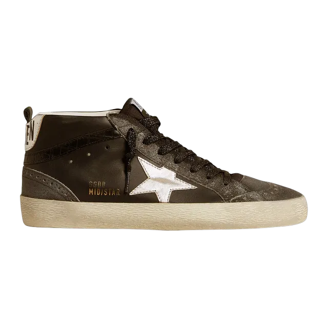 Golden Goose Sneakers Mid Star Black — Authentic Shoes & Footwear at CLZTURE
