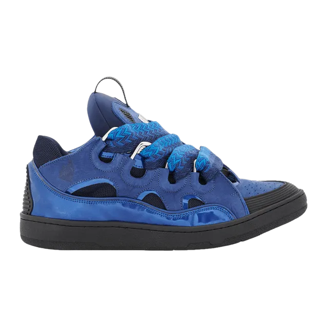 Lanvin Sneakers Curb Blue — Authentic Shoes & Footwear at CLZTURE