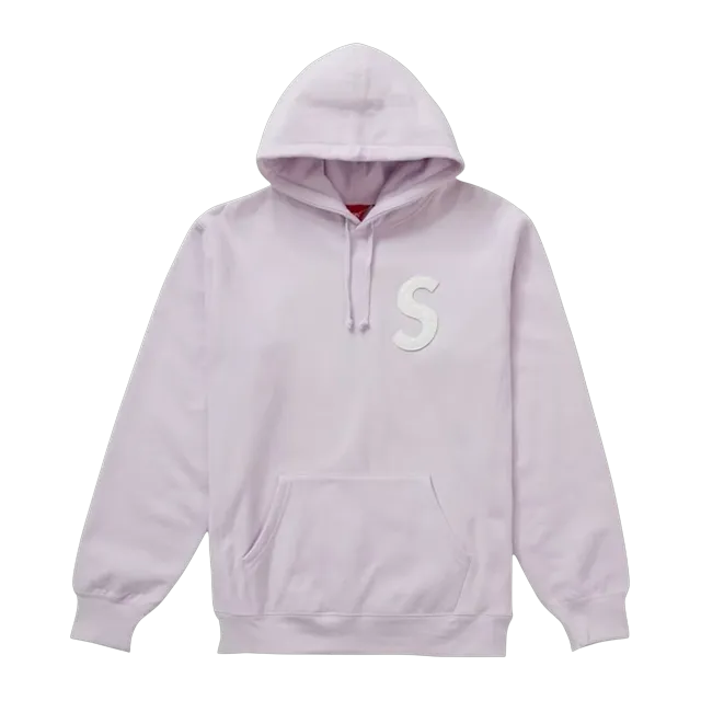 Supreme s Logo Hooded Light Purple — Authentic Supreme in stock at CLZTURE