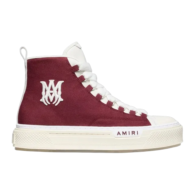 Amiri Court Hi Red — Authentic Shoes & Footwear at CLZTURE