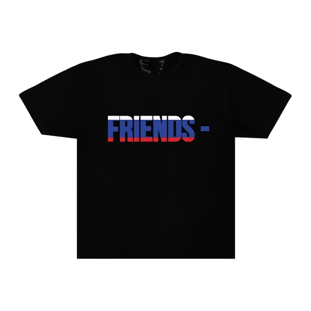Vlone Friends – Rus T-Shirt Black — Authentic T-Shirts at CLZTURE