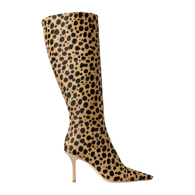 Jimmy Choo Gloria Knee High Boot 85Mm Brown — Authentic Boots at CLZTURE