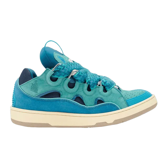 Lanvin Sneakers Curb Blue — Authentic Shoes & Footwear at CLZTURE