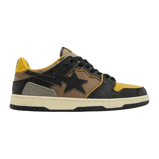 BAPE Sk8 Sta Yellow — Authentic Shoes & Footwear at CLZTURE