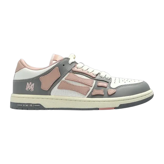 Amiri Skel Top Low Varsity – Pale Peach — Authentic Shoes & Footwear at CLZTURE